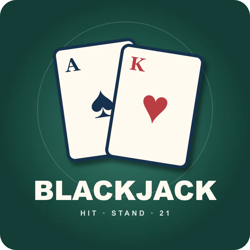 Blackjack game artwork