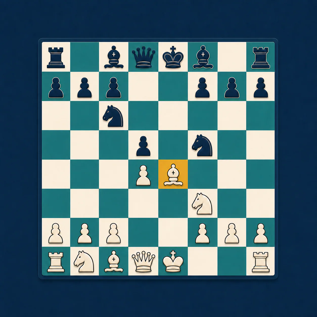 Chess game artwork