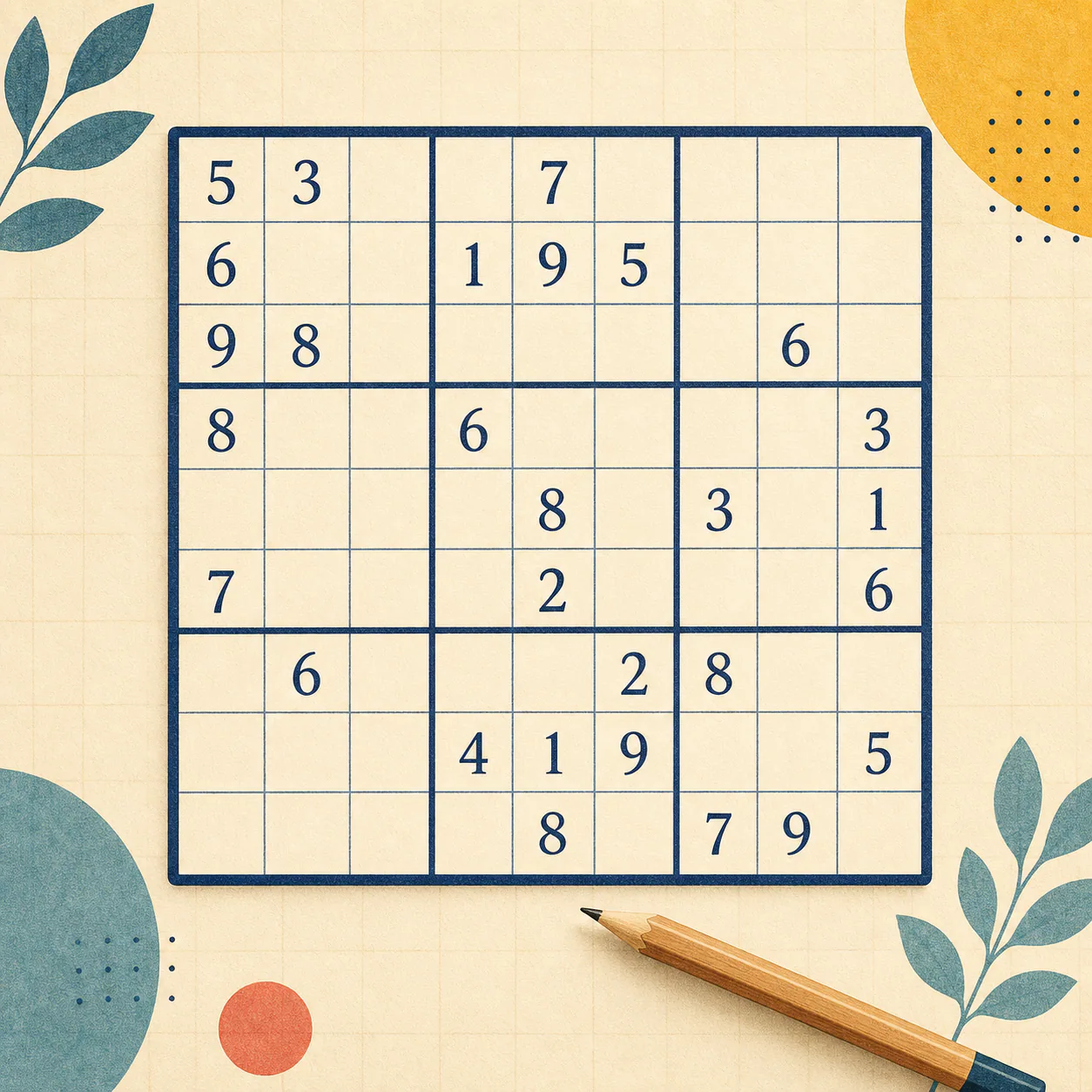 Sudoku game artwork